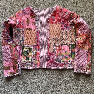 Reversible Handmade Quilted Jacket